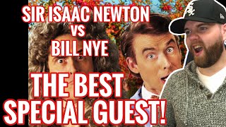 [Industry Ghostwriter] Reacts to: Sir Isaac Newton vs Bill Nye. Epic Rap Battles of History- SO GOOD