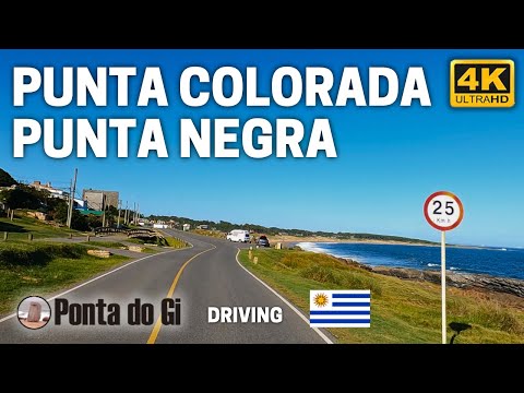 UN CAMINO de BELLEZA INFINITA en la COSTA ATLANTICA de URUGUAY #driving TOUR 4K 2025 MALDONADO