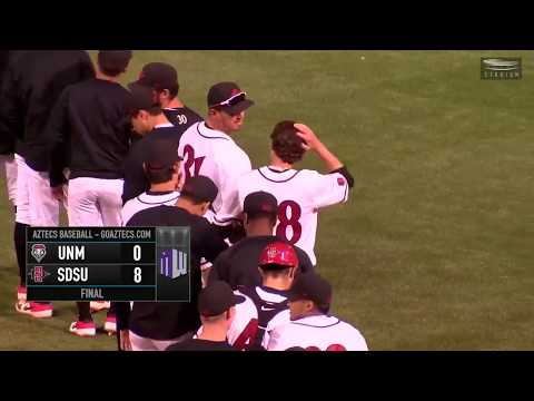 SDSU BASEBALL: AZTECS 8, NEW MEXICO 0