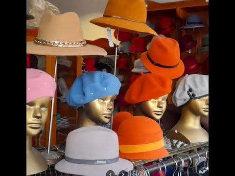 Ewa Pracownia Kapeluszy Sprzedaż Hurtowa i Detaliczna Czapek, Beretów, Kapeluszy - video