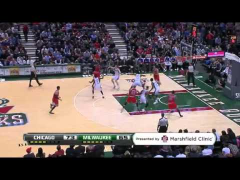 Chicago vs Milwaukee NBA Highlights 01/30/2013