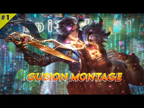 GUSION MONTAGE #1 Outplay / Higgligts / Aggresif / Freestyle  Mobile Legends