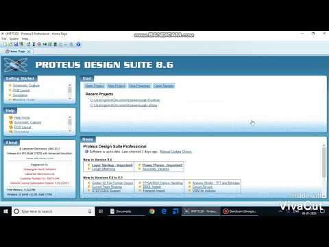 PCB design of 5v power supply using proteus