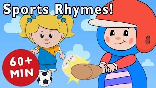 Sports Rhymes | Nursery Rhymes from Mother Goose Club!