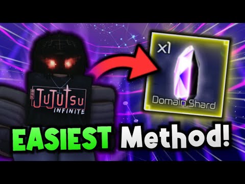 EASIEST WAY TO GET DOMAIN SHARD IN JUJUTSU INFINITE (FAST!!!!!)