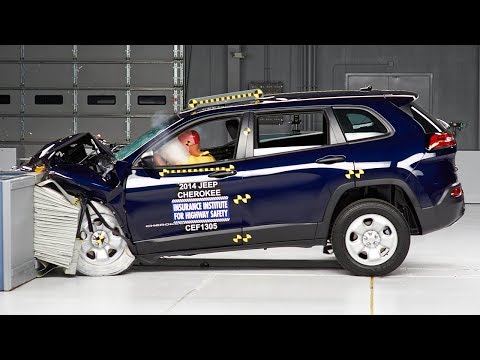 Crash test Jeep Cherokee 2014