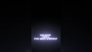 Download lagu fuck about everyday, mentahan lirik neon bercahaya bisa digunakan untuk overlay video mp3