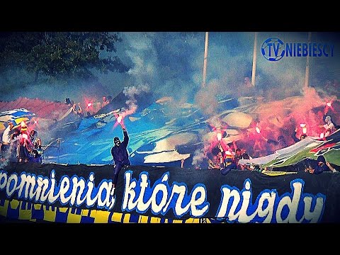 Oprawa meczu przyjaźni Elana Toruń - Ruch Chorzów (6.09.2014 r.)