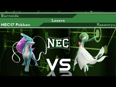 NEC17 Pokken Top 16 - [Losers] Burnside vs Rasenryu