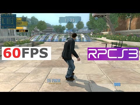 Skate 2 PC Gameplay, RPCS3, Full Playable, PS3 Emulator, 1080p60FPS