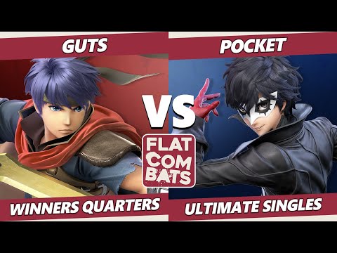 Flat Combats 3 Winners Quarters - Guts (Ike) Vs. Pocket (ROB, Joker) SSBU Smash Ultimate