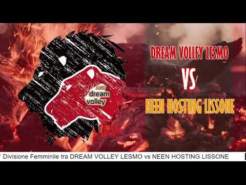 GARA 2° DIVISIONE FEMMINILE DREAM VOLLEY vs NEEN HOSTING LISSONE