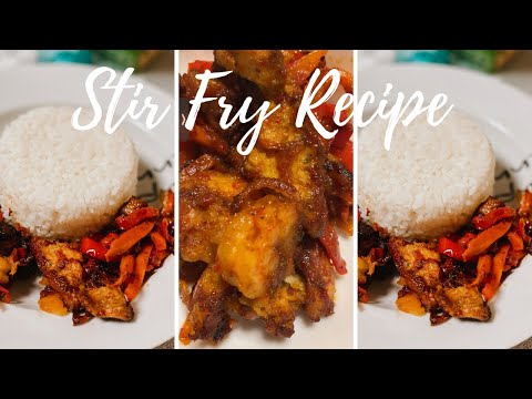How to make stir fry Sauce using turkey breast+shrimps #Vlogmas Day 11