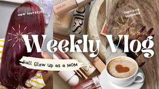 BACK FROM HIATUS| Fall Glow Up, New Hair Color, Nails, Suprising Husband