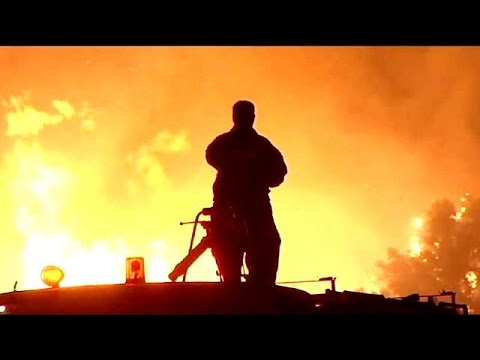 Erdőtűz Görögországban