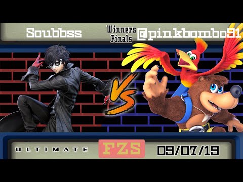 Scubbss (Joker) vs. @pinkbombo91 (Banjo, Peach) - Winners Finals - Flat Zone Sep