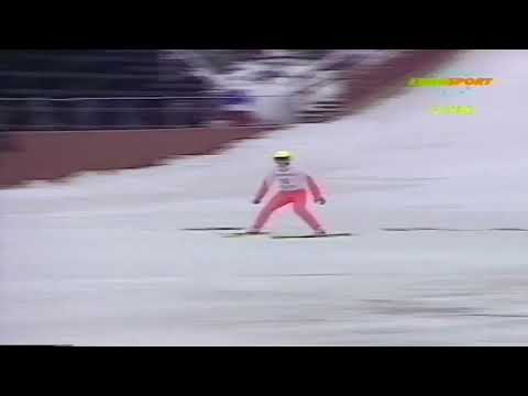 Wojciech Skupień - 93.0m - Falun 05.12.1992 K115 - World Cup Debut