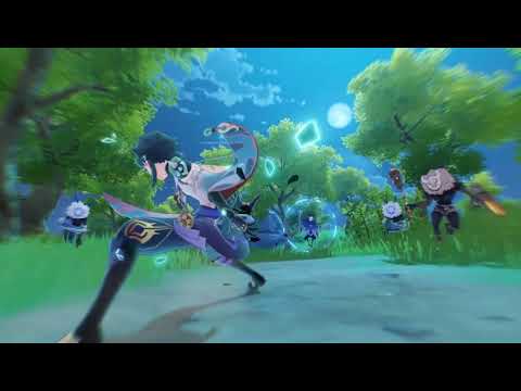 So i put zhongli's theme in xiao's trailer..