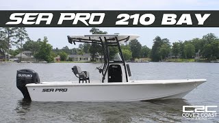 2025 Sea Pro 210 Bay Walkthrough