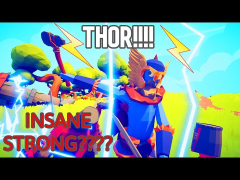TABS - NEW UNIT THOR vs every unit - Tabs Mods