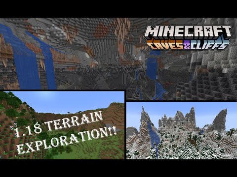 The Survival Architect - Minecraft 1.18 - Exploring More New Terrain!!