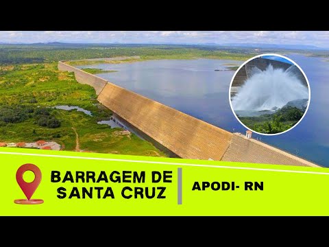 Conheça a Barragem de Santa Cruz, em Apodi (RN) | Um dos maiores reservatórios do estado