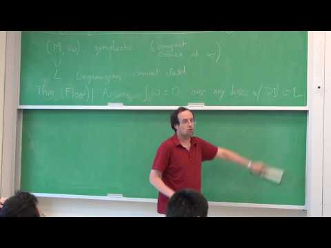 2016 Fall Eilenberg Lectures (D. Auroux) - Lecture 2 - 09-15-2016