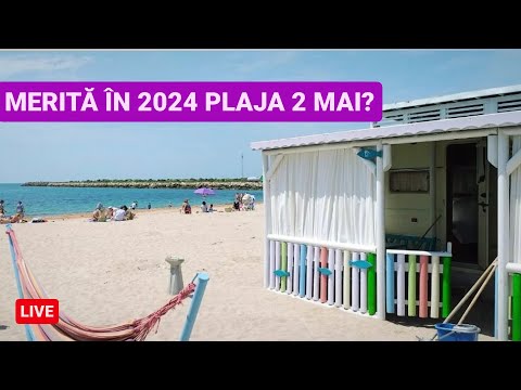 🔴 PLAJA 2 MAI în 2024 - Cea mai ieftină  PLAJĂ de pe LITORALUL ROMÂNESC? Merită să vii AICI?
