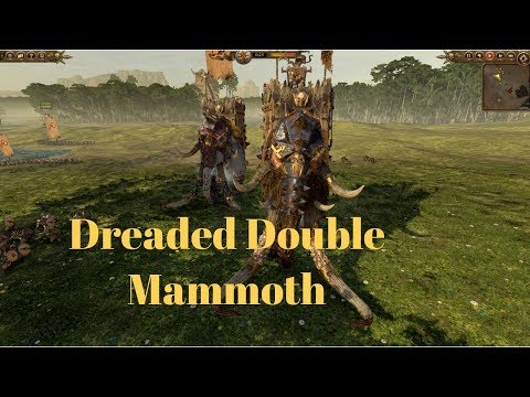 Double mammoth Norsca vs Beastmen. Total War WARHAMMER 2 Multiplayer