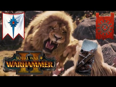 The BEST CHARIOT In The Game. High Elves Vs Skaven. Total War Warhammer 2, Multiplayer