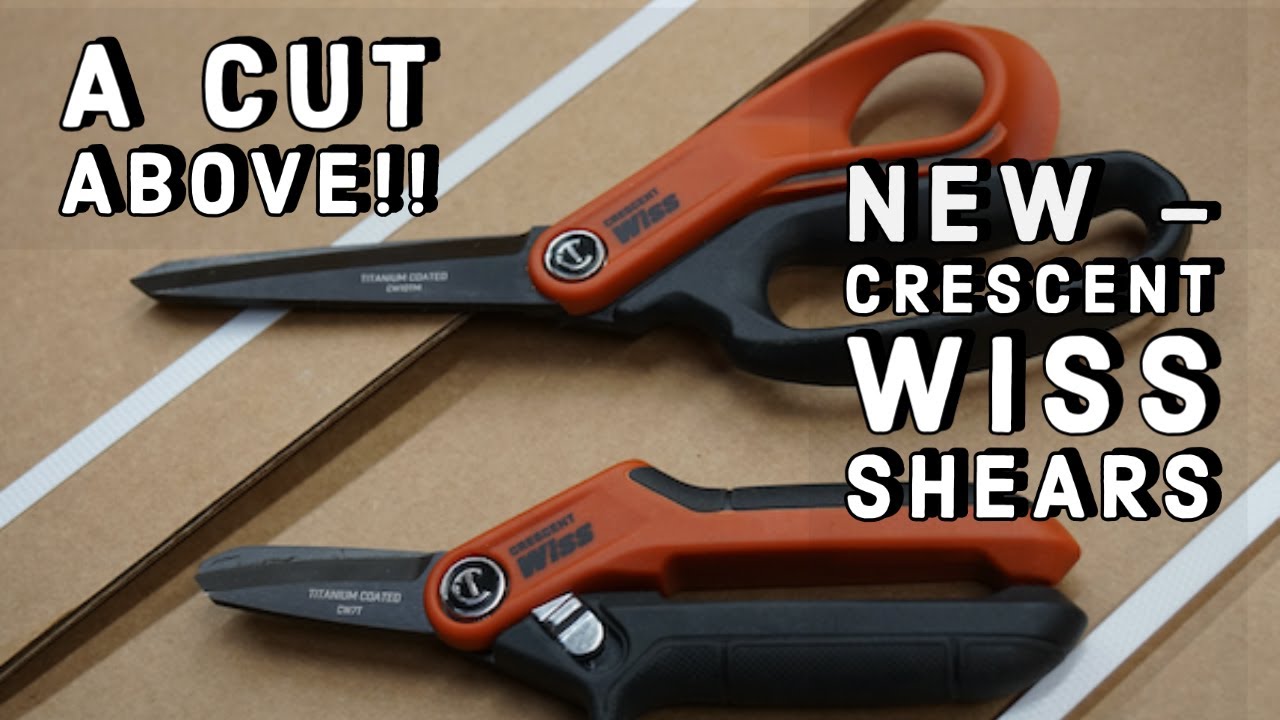 Wiss - Pro Shear, Offset, Right-Hand, Titanium (CW10T) CW10T Titanium Coated Offset Right Hand Tradesman Shears, 254mm