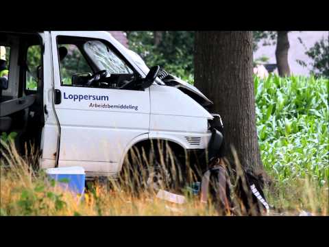 Meerdere gewonden bij ernstig ongeval in Berlicum (16-07-2015)