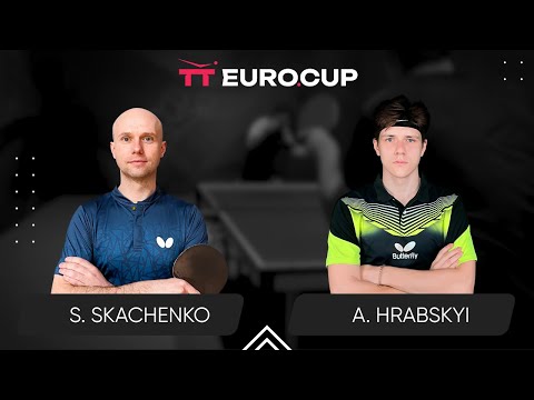 09:30 Serhii Skachenko -  Andrii Hrabskyi 10.03.2024 TT Euro.Cup Ukraine  Master.  TABLE 3