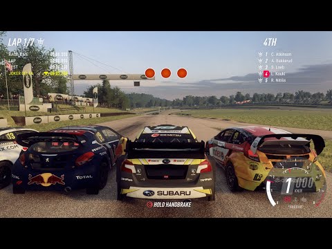 Dirt Rally 2.0 | Subaru WRX STI RallyCross (RX RallyCross) - Lydden Hill - England (4K)