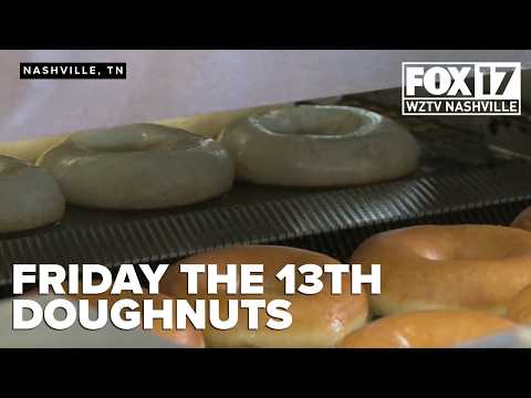 Get to Krispy Kreme FRIDAY the 13th! 13,000 dozens will be given away