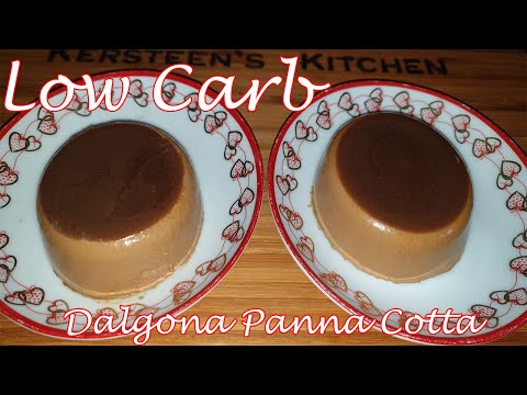 Dalgona Panna Cotta - Panlasang Lowcarb with Kersteen/LCfied Recipe/Kersteen's Kitchen