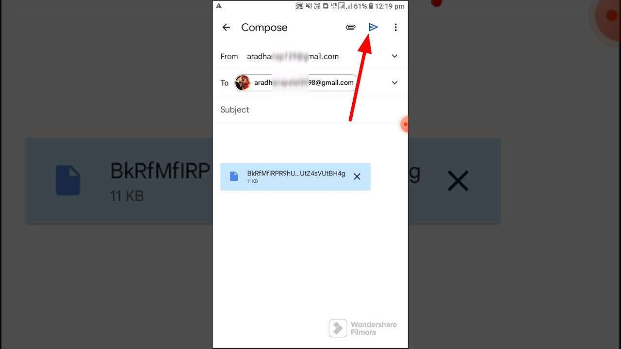 🔻Gmail se Pdf File kaise bheje || How to send Pdf file on Gmail ||#shorts  #youtubeshorts