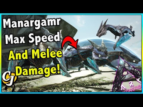 ARK INSIGHT! || MANAGARMR MAX MOVEMENT SPEED AND MAX MELEE DAMAGE!! ARK SURVIVAL EVOLVED!