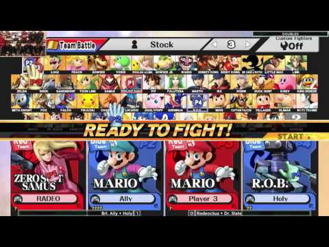 LANWAR X 2015 - Brl Holy & Ally vs Radeoctua & Dr Slate - Winners Bracket