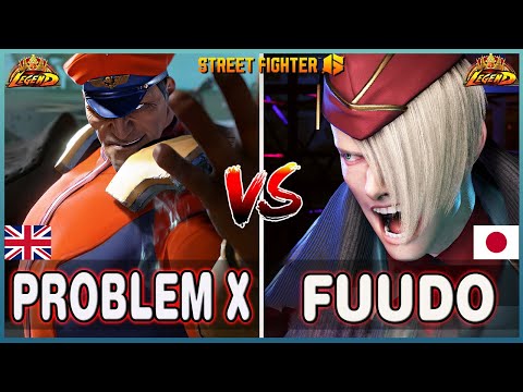 Street Fighter 6 🔥 Problem X (M.Bison)  Vs  Fuudo (ED) 🔥  Best High Level Gameplay