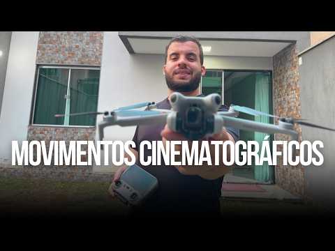 MOVEMENTS and CINEMATOGRAPHIC TAKES With DRONE - How to Record Professionally With Any Drone