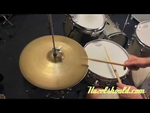 Vintage Zildjian 1950s Paper Thin Hihats 15” 880 942 grams