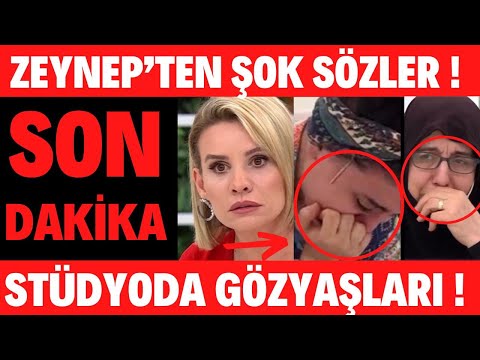 Esra Erol'da Zeynep'ten ŞOK SÖZLER Gözyaşlarını Tutamadı Gürcünaz, Esra Erol'da 4 mart 2021 Atv izle