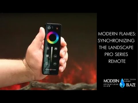 Modern Flames: Synchronizing the Landscape Pro Series Remote