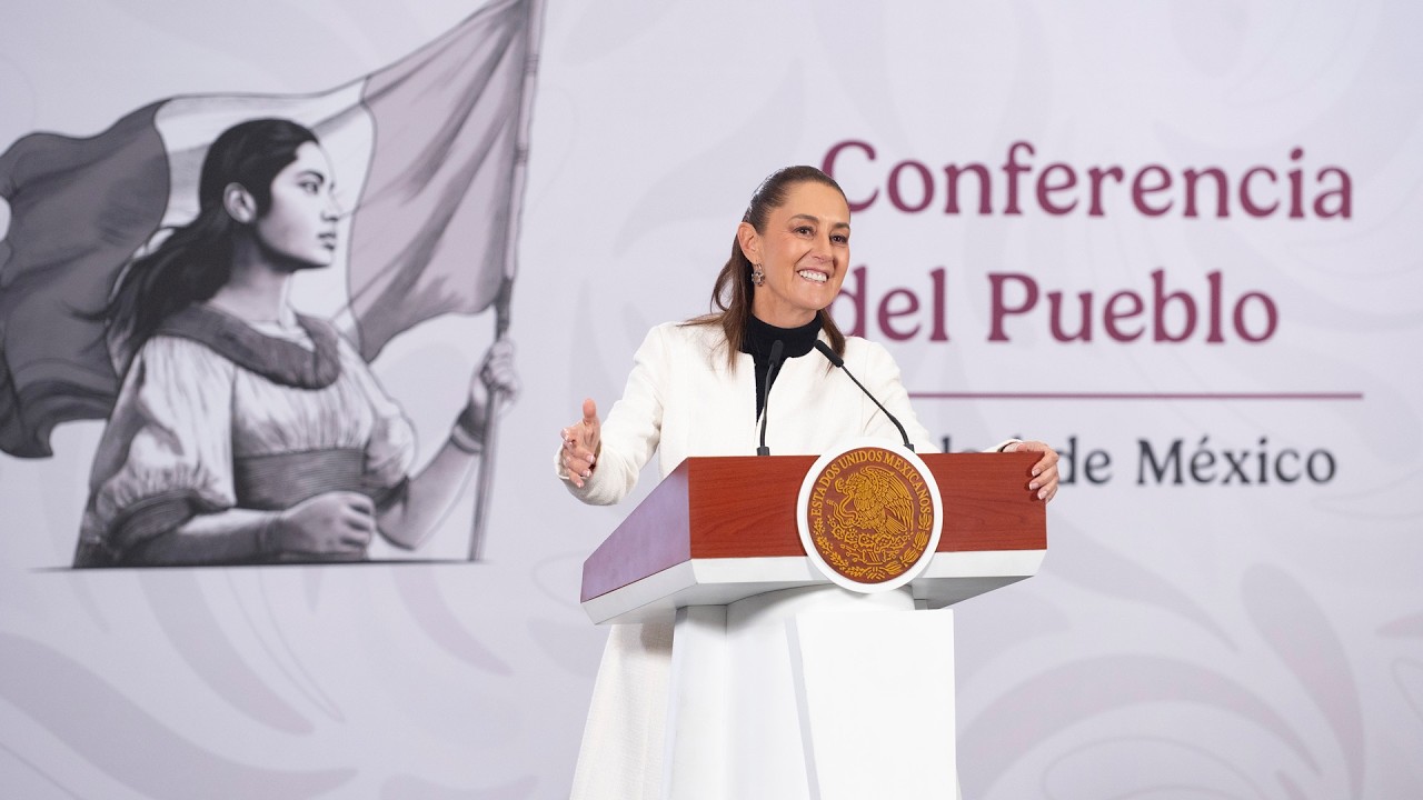 Mañanera de Claudia Sheinbaum del 2 de enero de 2026