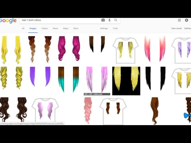 How To Make Roblox Hair Extensions