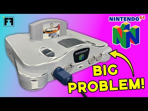 Restoring and Repairing a BROKEN NINTENDO 64! ( with a BIG HOLE! )