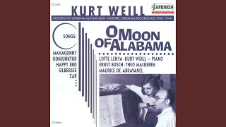 Aufstieg und Fall der Stadt Mahagonny: Alabama Song