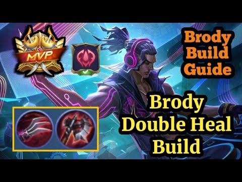 Brody Sustain Double Heal Build // Brody Build Guide 2022 // Brody STUN Gameplay