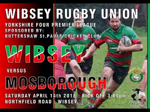 Wibsey 13 v 18 mosborough: 14th April 2018: Highlights